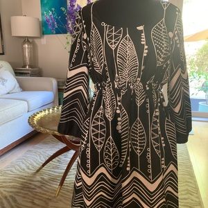 Vintage graphic dress